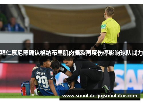 拜仁慕尼黑确认格纳布里肌肉撕裂再度伤停影响球队战力